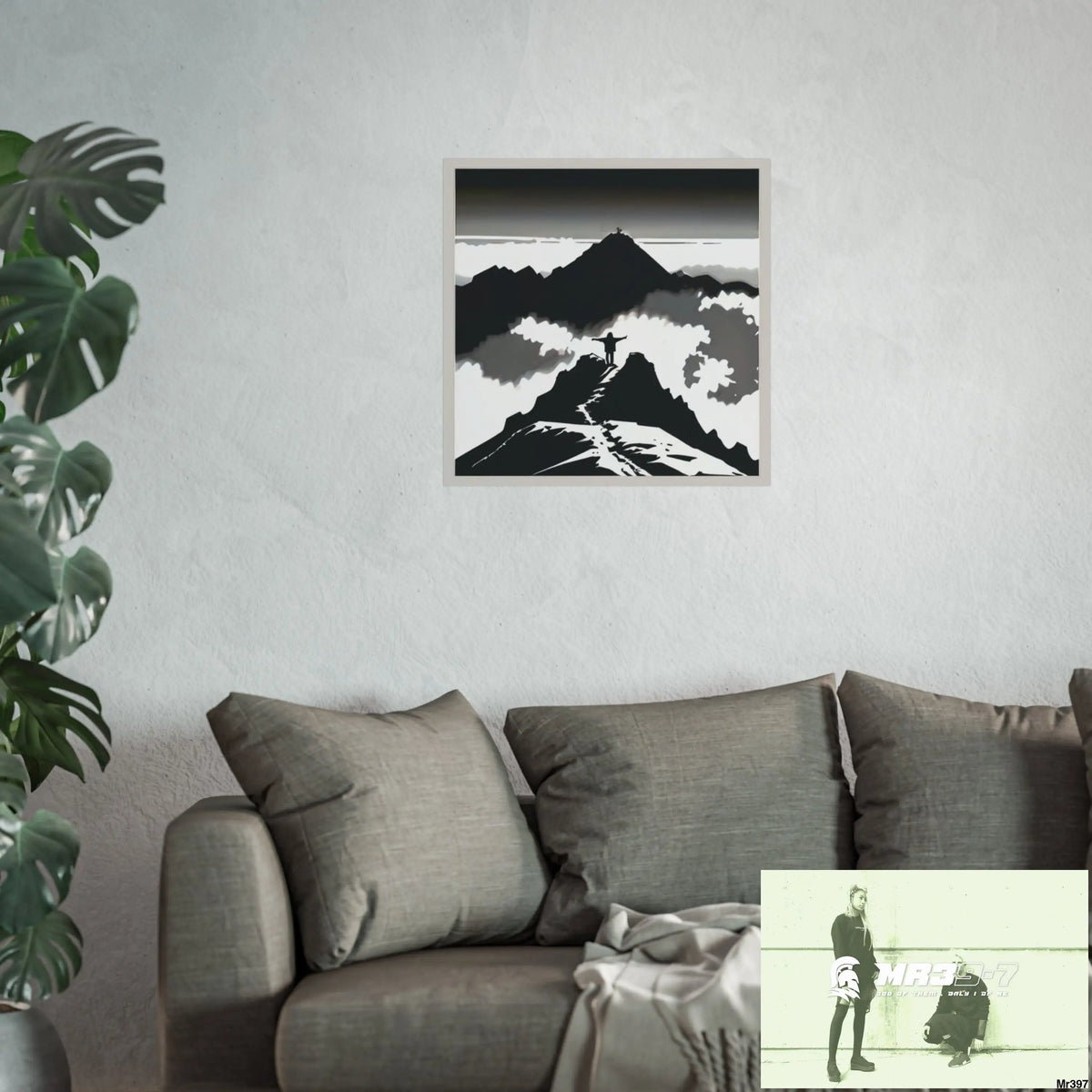 THE SUMMIT I (I COULD GO NO HIGHER) Limited Edition Fine Art Poster Poster