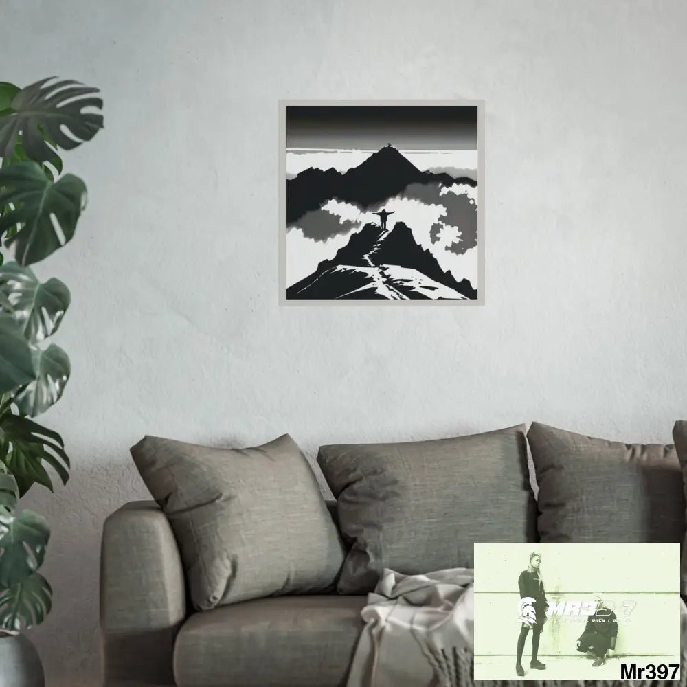 THE SUMMIT I (I COULD GO NO HIGHER) Limited Edition Fine Art Poster Poster