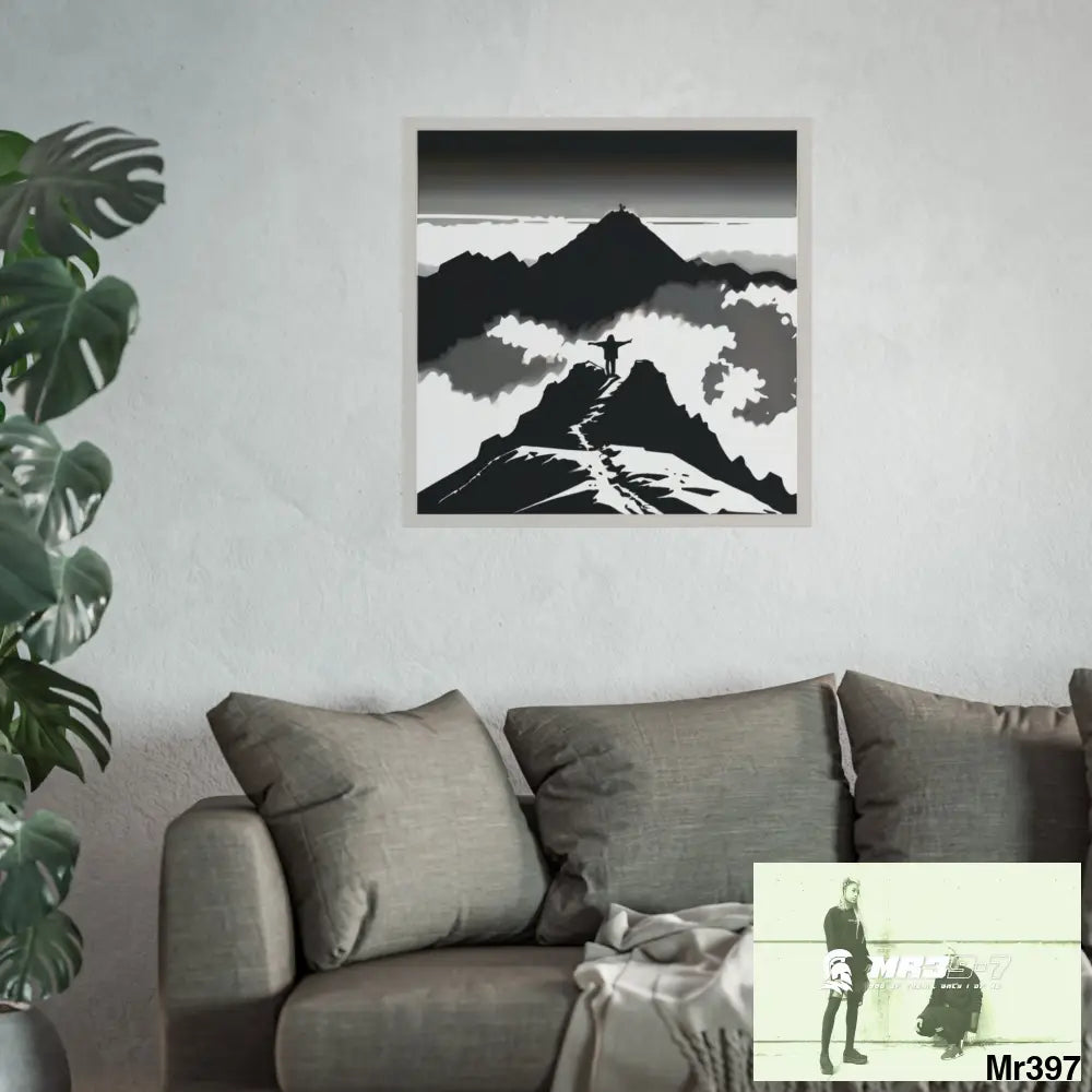 THE SUMMIT I (I COULD GO NO HIGHER) Limited Edition Fine Art Poster Poster