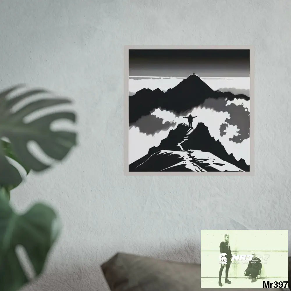 THE SUMMIT I (I COULD GO NO HIGHER) Limited Edition Fine Art Poster Poster