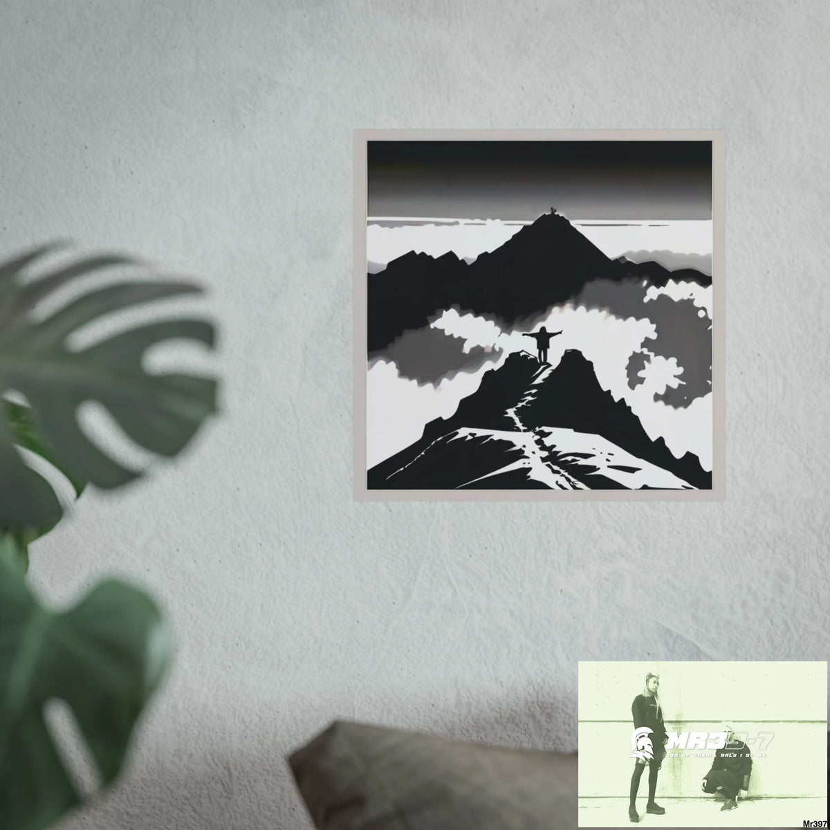 THE SUMMIT I (I COULD GO NO HIGHER) Limited Edition Fine Art Poster Poster