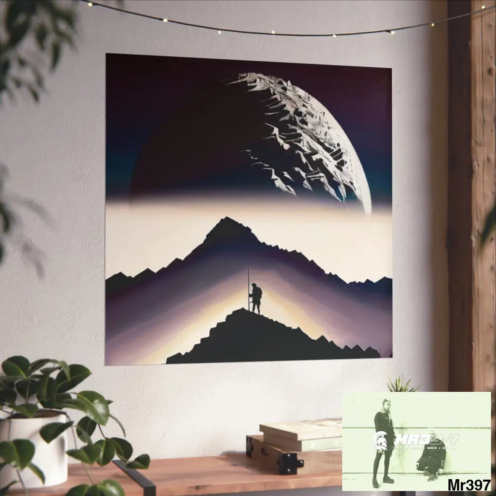 THE SUMMIT II (I COULD GO NO HIGHER) Limited Edition Fine Art Poster Poster