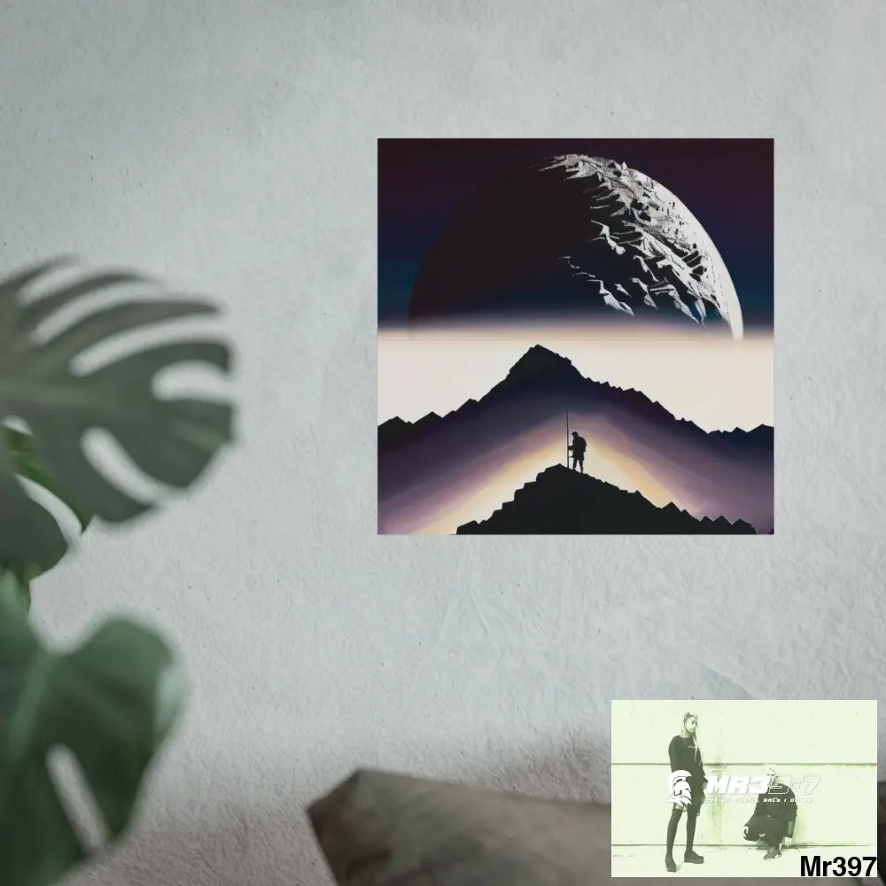 THE SUMMIT II (I COULD GO NO HIGHER) Limited Edition Fine Art Poster Poster