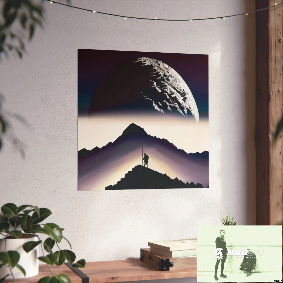 THE SUMMIT II (I COULD GO NO HIGHER) Limited Edition Fine Art Poster Poster