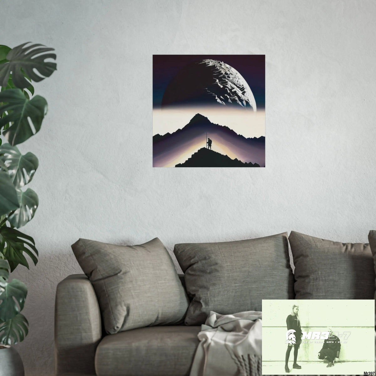 THE SUMMIT II (I COULD GO NO HIGHER) Limited Edition Fine Art Poster Poster