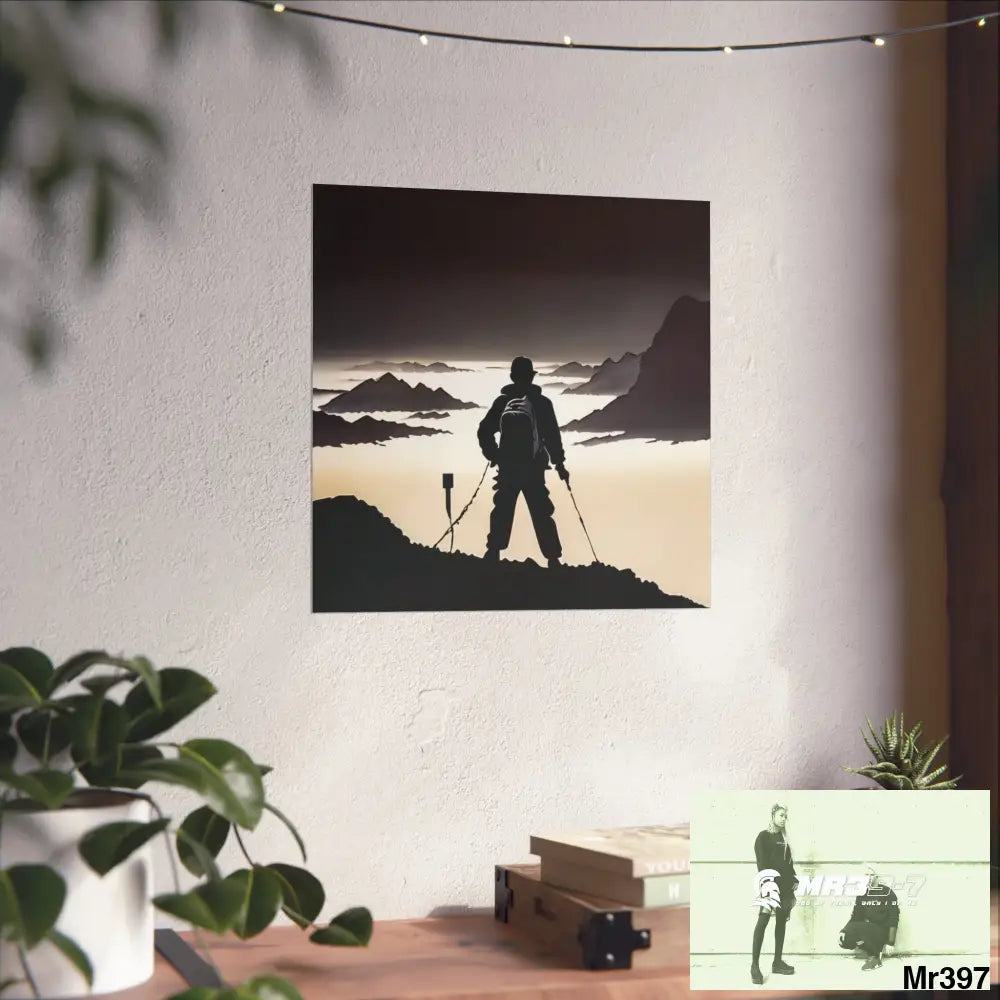 THE SUMMIT III (THE EDGE OF CONTINUATION) Limited Edition Fine Art Poster Poster