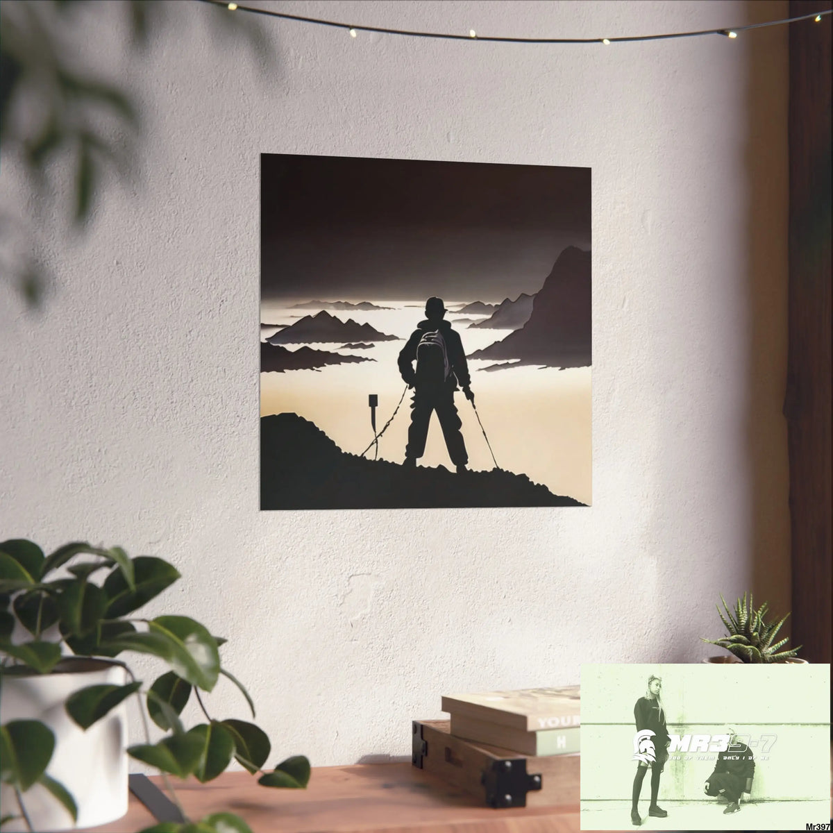 THE SUMMIT III (THE EDGE OF CONTINUATION) Limited Edition Fine Art Poster Poster