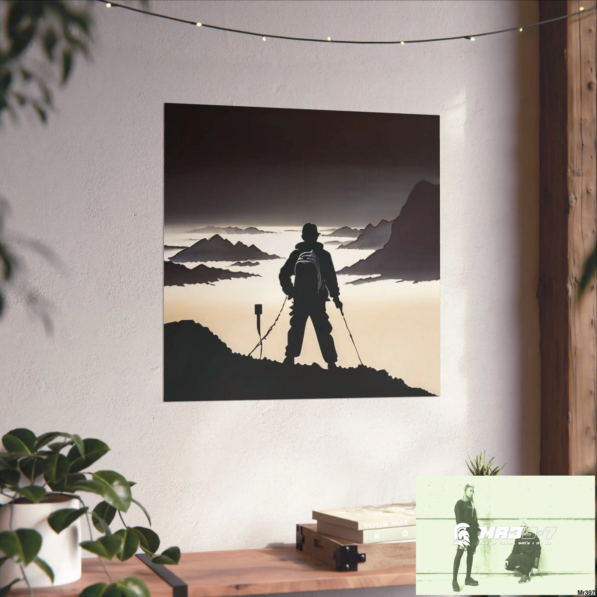 THE SUMMIT III (THE EDGE OF CONTINUATION) Limited Edition Fine Art Poster Poster