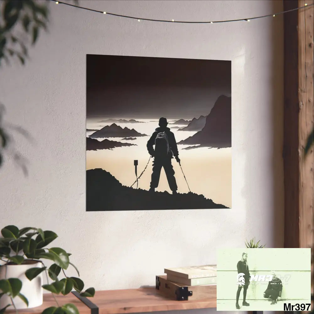 THE SUMMIT III (THE EDGE OF CONTINUATION) Limited Edition Fine Art Poster Poster