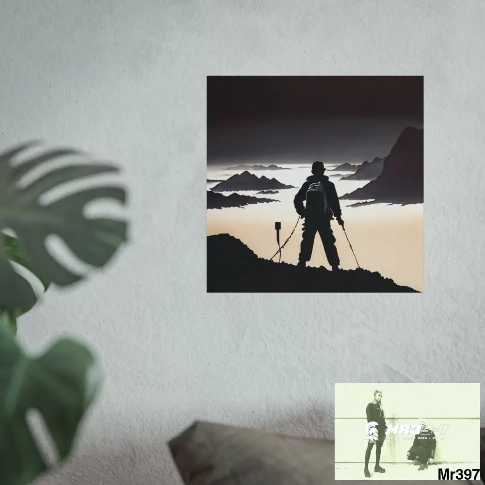 THE SUMMIT III (THE EDGE OF CONTINUATION) Limited Edition Fine Art Poster Poster