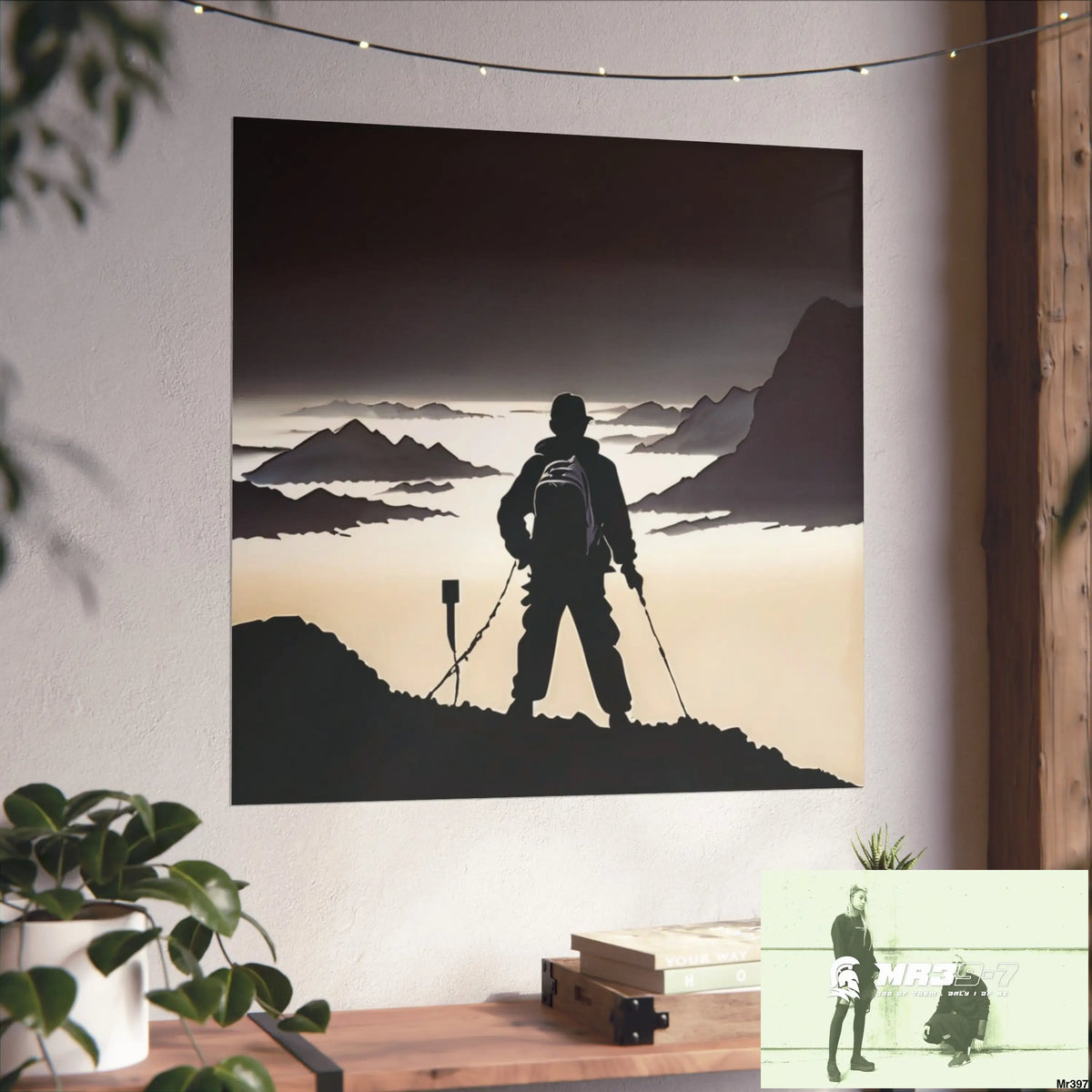 THE SUMMIT III (THE EDGE OF CONTINUATION) Limited Edition Fine Art Poster Poster