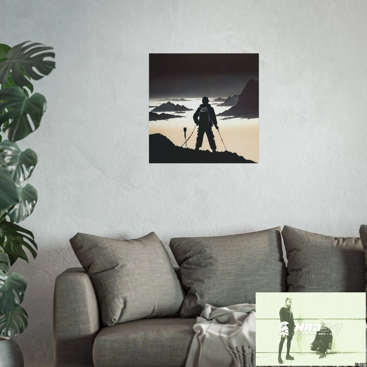 THE SUMMIT III (THE EDGE OF CONTINUATION) Limited Edition Fine Art Poster Poster