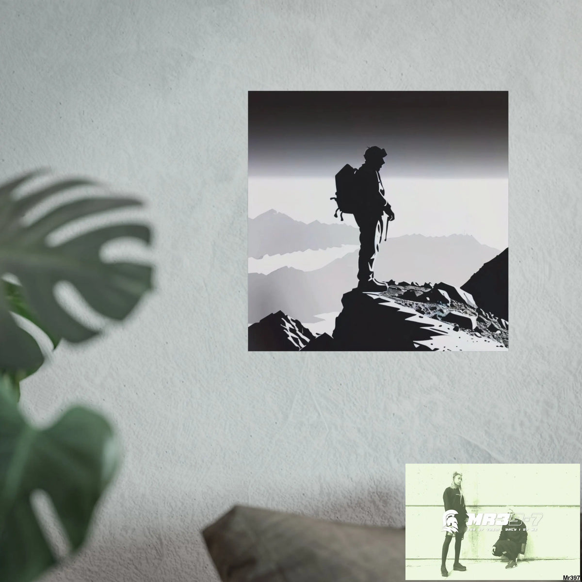 THE SUMMIT IV (THE DECISION LINE) Limited Edition Fine Art Poster Poster
