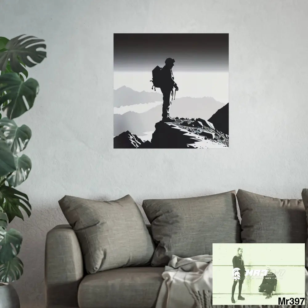 THE SUMMIT IV (THE DECISION LINE) Limited Edition Fine Art Poster Poster