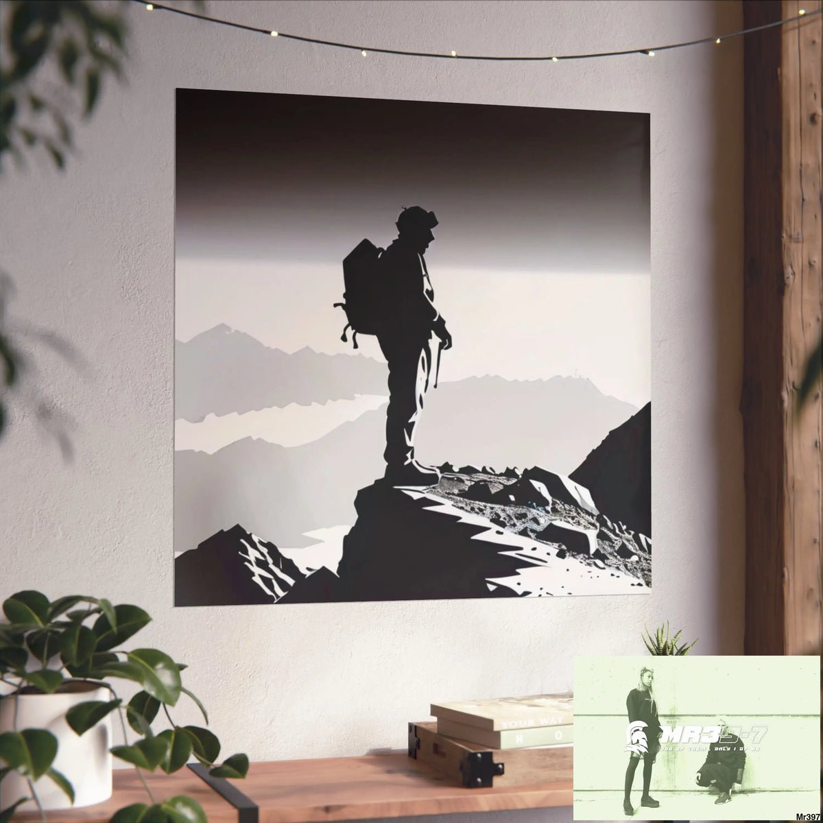 THE SUMMIT IV (THE DECISION LINE) Limited Edition Fine Art Poster Poster