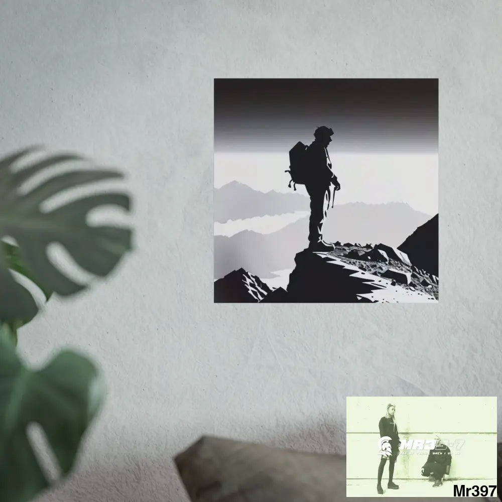 THE SUMMIT IV (THE DECISION LINE) Limited Edition Fine Art Poster Poster