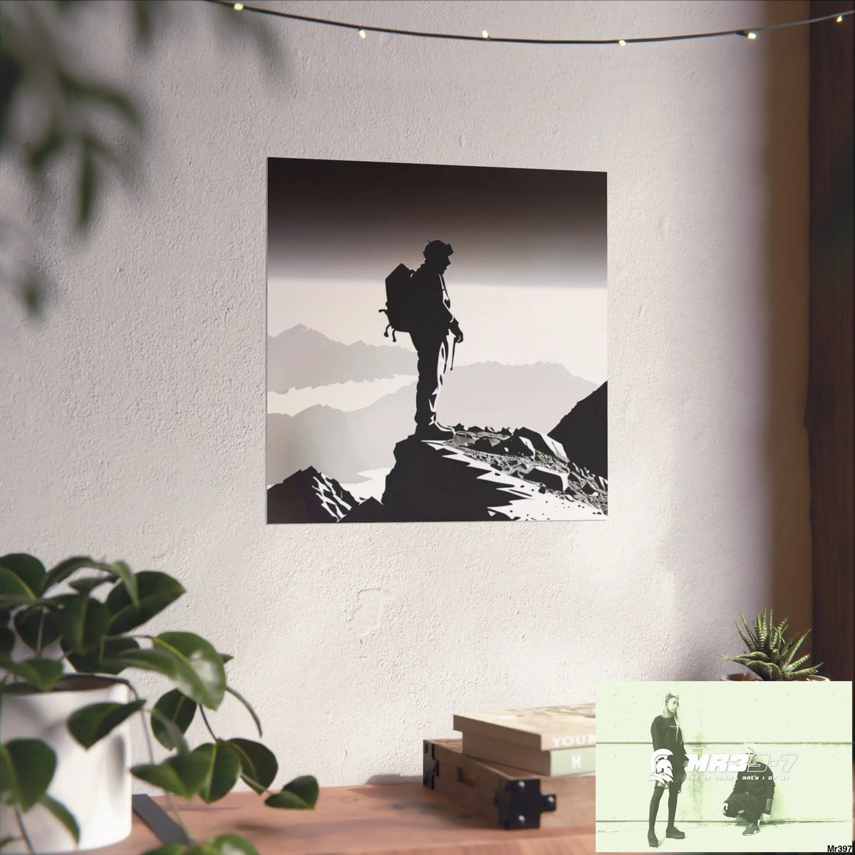 THE SUMMIT IV (THE DECISION LINE) Limited Edition Fine Art Poster Poster