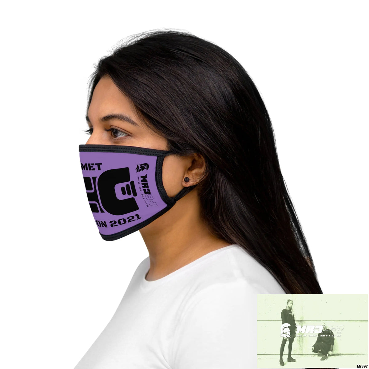 The tasered me 2021 Mixed-Fabric Face Mask One size Accessories