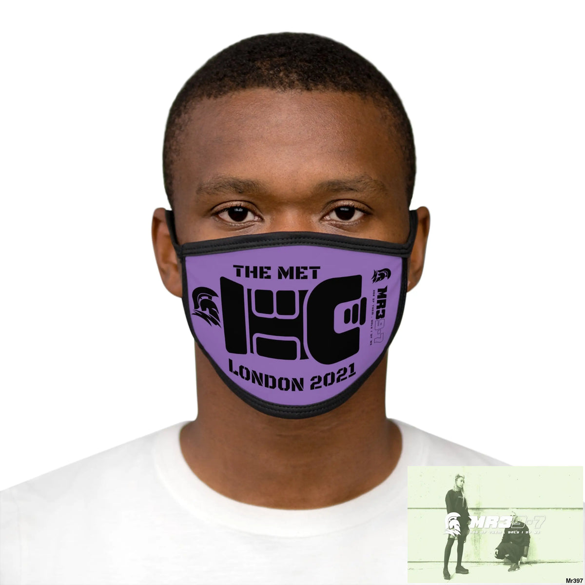 The tasered me 2021 Mixed-Fabric Face Mask One size Accessories
