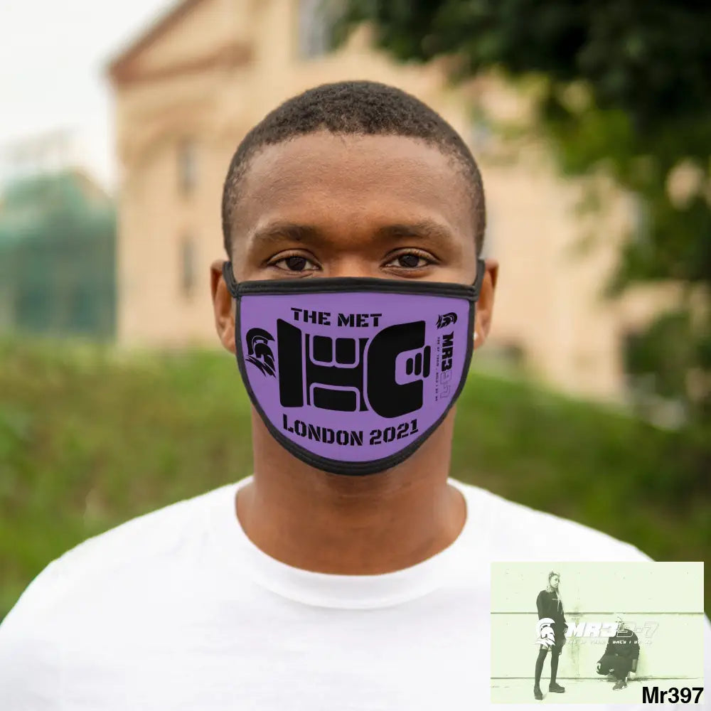 The tasered me 2021 Mixed-Fabric Face Mask One size Accessories