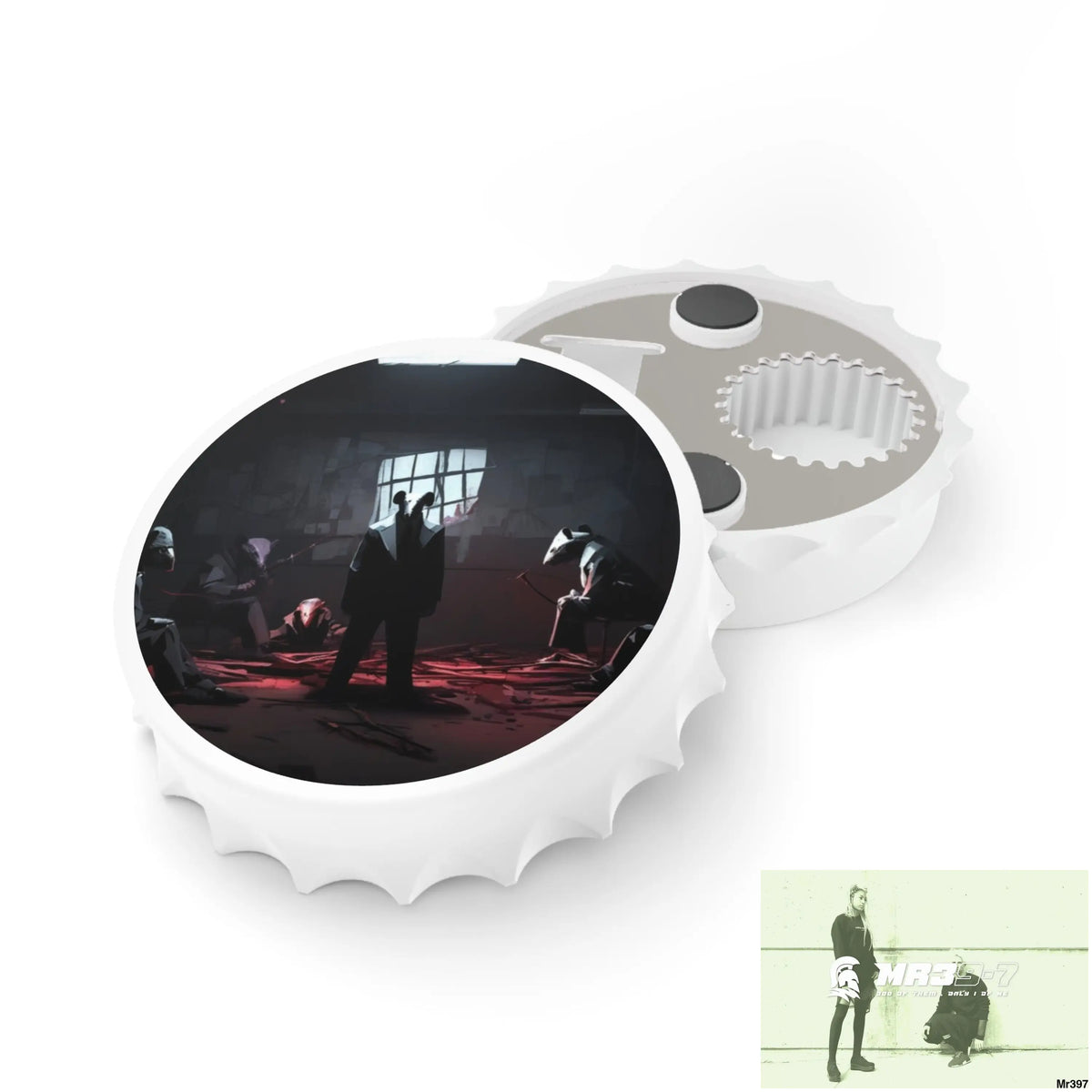 THE TRAP DEATH FLAT 2628 DAYS COVERT FAILURES LTD EDITION NO 22 Magnetic Bottle Opener One size / White Accessories