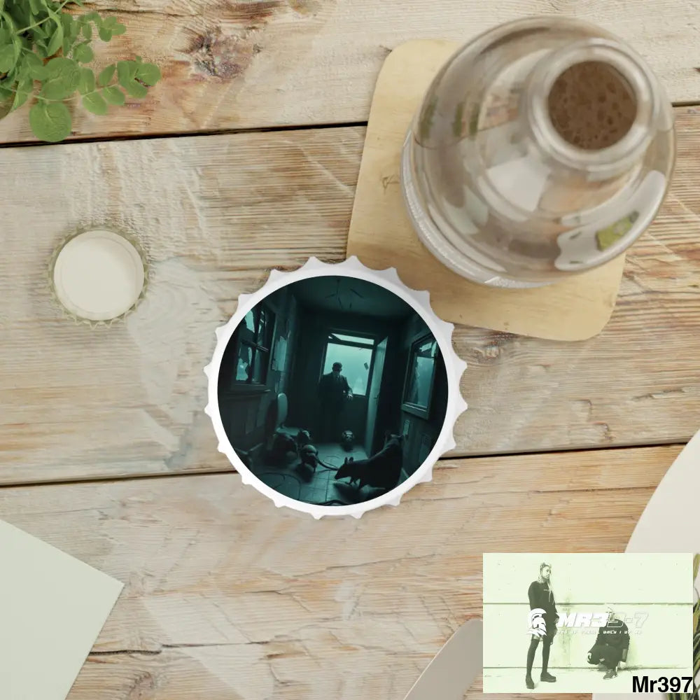 THE TRAP DEATH FLAT 2628 DAYS COVERT FAILURES LTD EDITION NO 22 Magnetic Bottle Opener One size / White Accessories