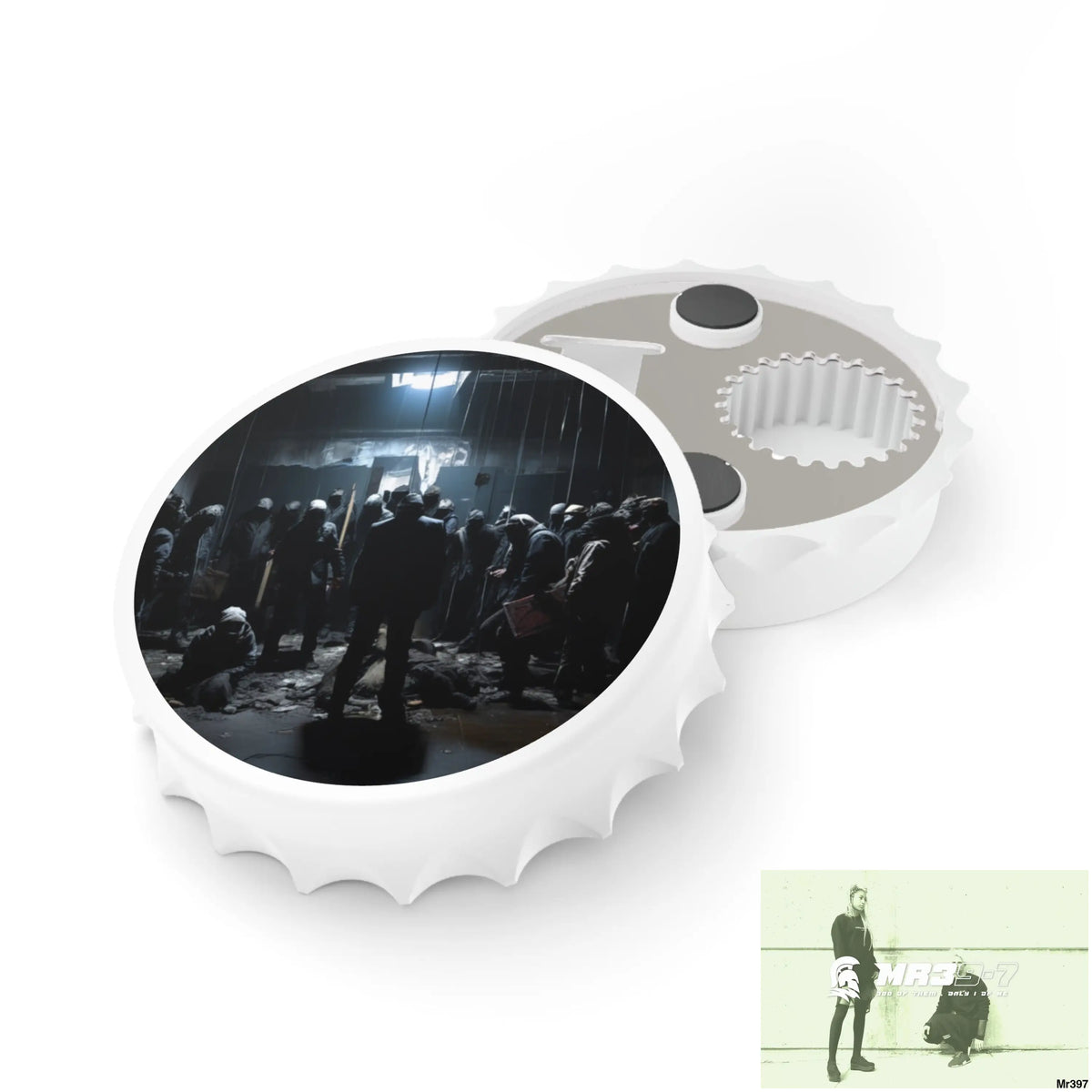 THE TRAP DEATH FLAT 2628 DAYS COVERT FAILURES LTD EDITION NO 22 Magnetic Bottle Opener One size / White Accessories