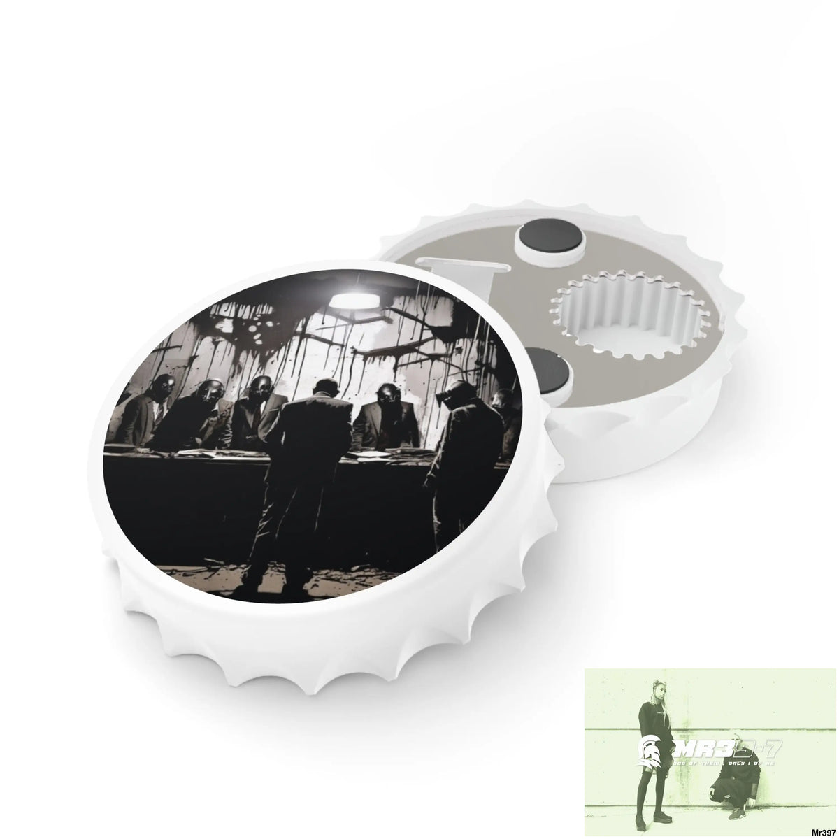 THE TRAP DEATH FLAT 2628 DAYS COVERT FAILURES LTD EDITION NO 22 Magnetic Bottle Opener One size / White Accessories