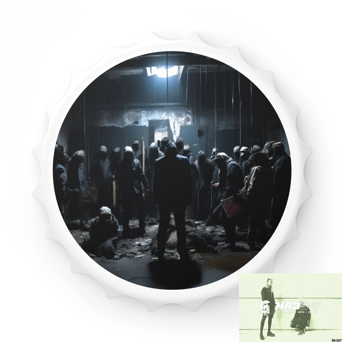 THE TRAP DEATH FLAT 2628 DAYS COVERT FAILURES LTD EDITION NO 22 Magnetic Bottle Opener One size / White Accessories
