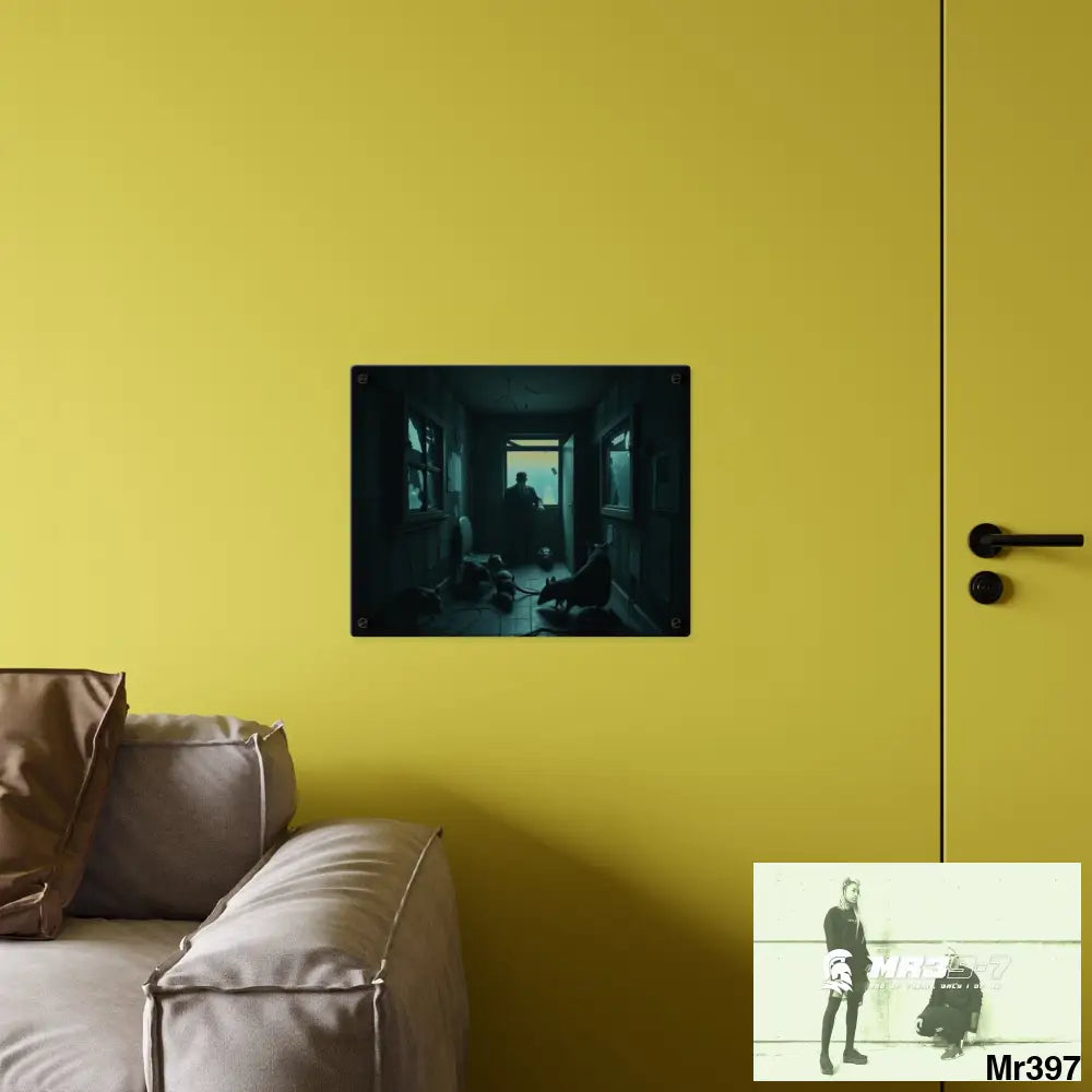 The Trap Death Flat no1 2628 days Covert Failures Ltd Edition no 22 Acrylic Wall Art Panels Home Decor