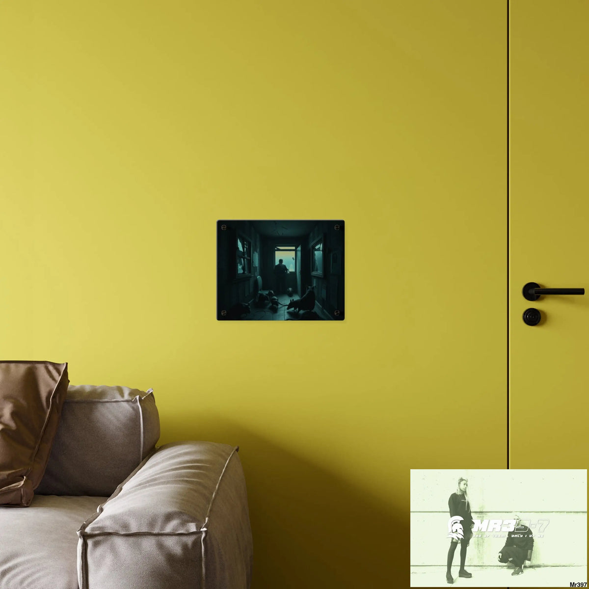 The Trap Death Flat no1 2628 days Covert Failures Ltd Edition no 22 Acrylic Wall Art Panels Home Decor