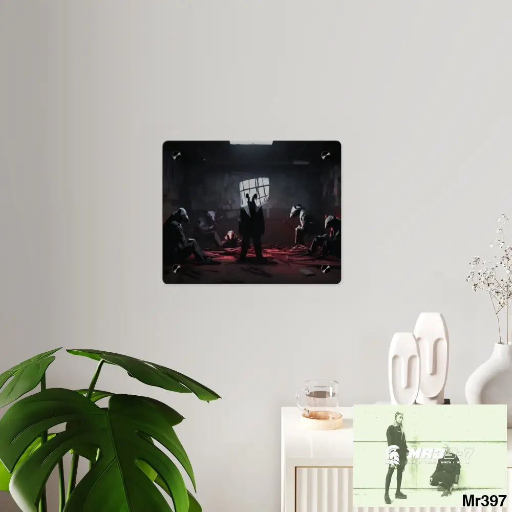 The Trap Death Flat no3 2628 days Covert Failures Ltd Edition no 22 Acrylic Wall Art Panels Home Decor