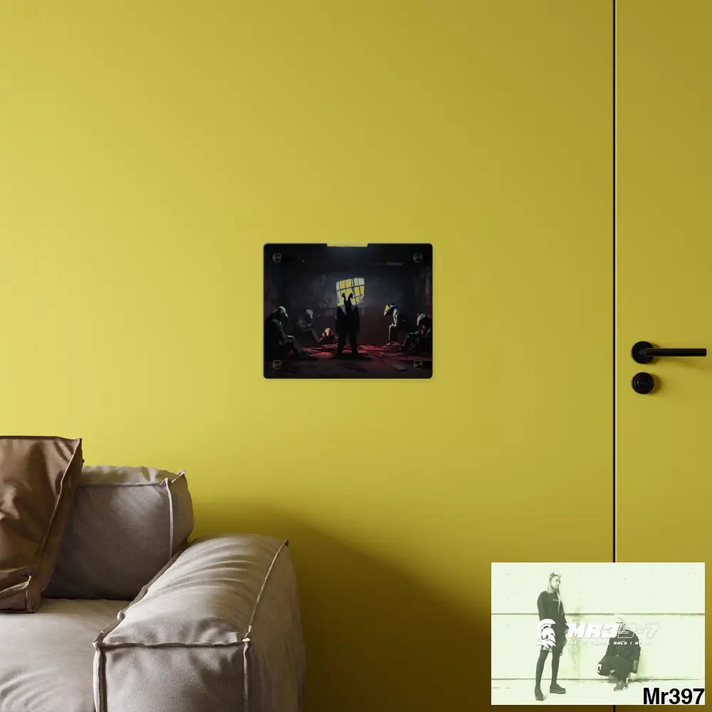 The Trap Death Flat no3 2628 days Covert Failures Ltd Edition no 22 Acrylic Wall Art Panels Home Decor