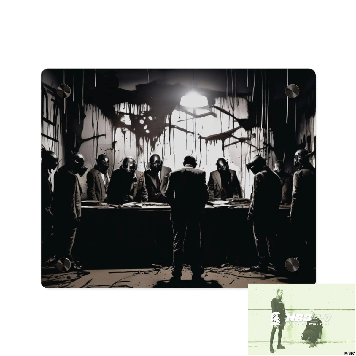 The Trap Death Flat no4 2628 days Covert Failures Ltd Edition no 22 Acrylic Wall Art Panels 10″ x 8″ (Horizontal)