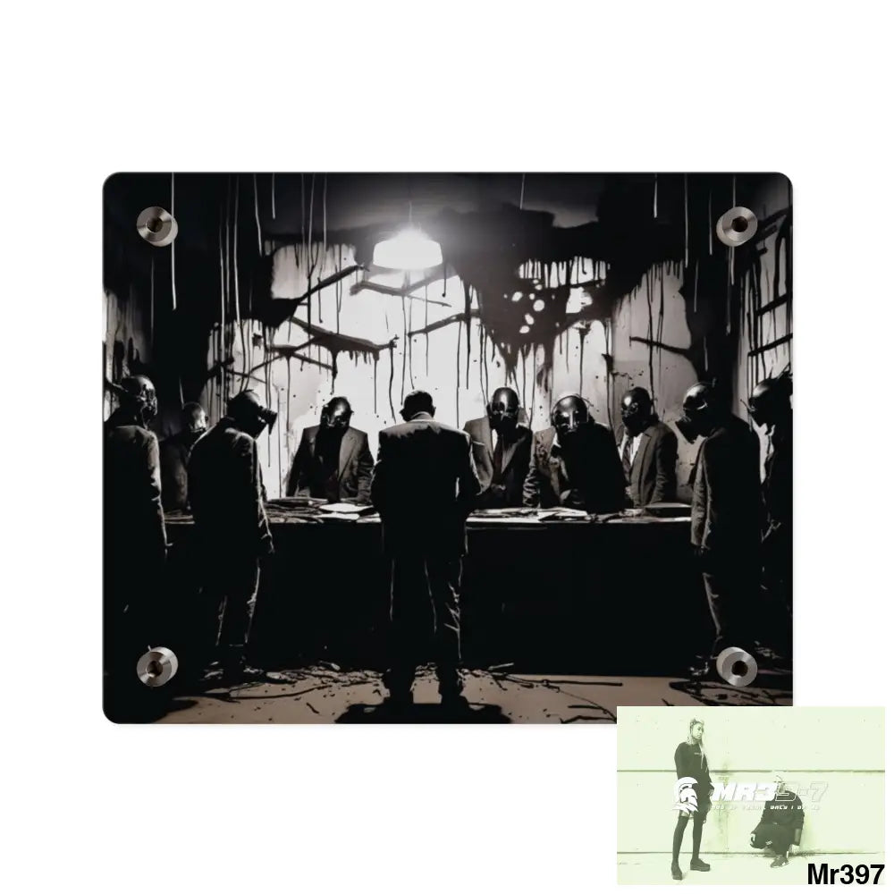 The Trap Death Flat no4 2628 days Covert Failures Ltd Edition no 22 Acrylic Wall Art Panels Home Decor