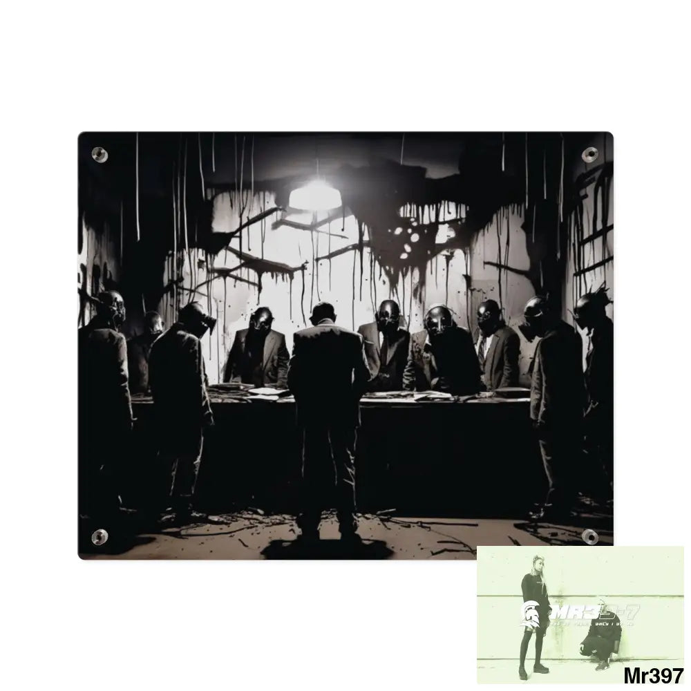 The Trap Death Flat no4 2628 days Covert Failures Ltd Edition no 22 Acrylic Wall Art Panels Home Decor