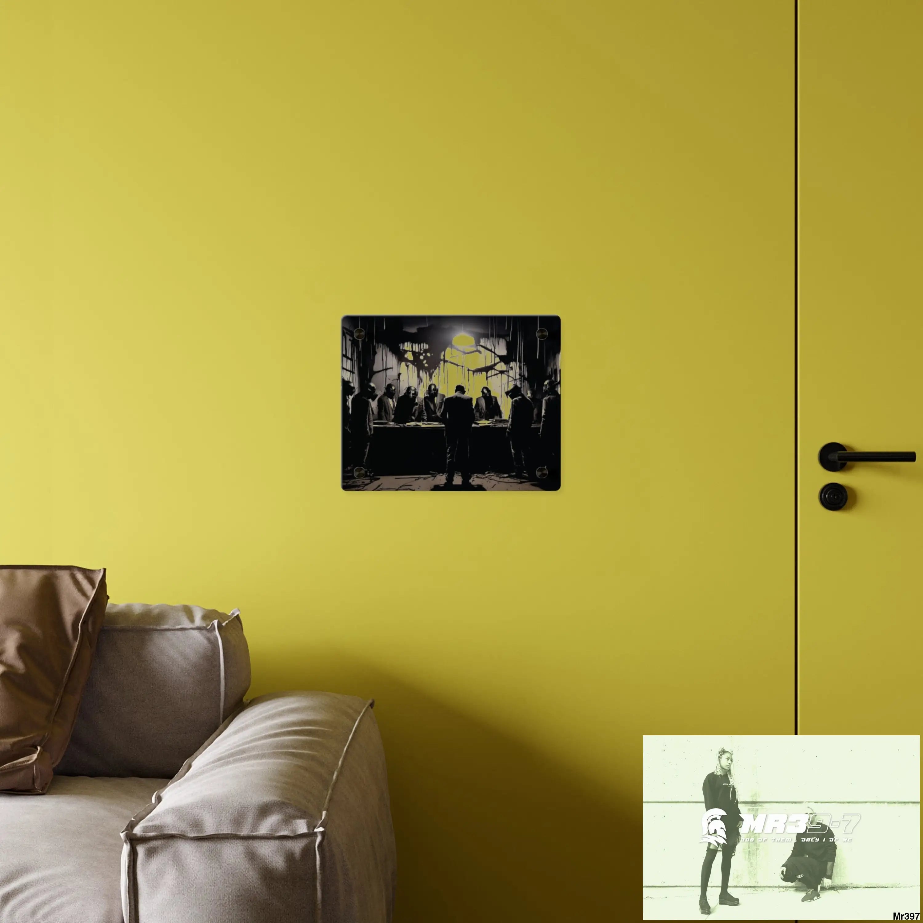 The Trap Death Flat no4 2628 days Covert Failures Ltd Edition no 22 Acrylic Wall Art Panels Home Decor