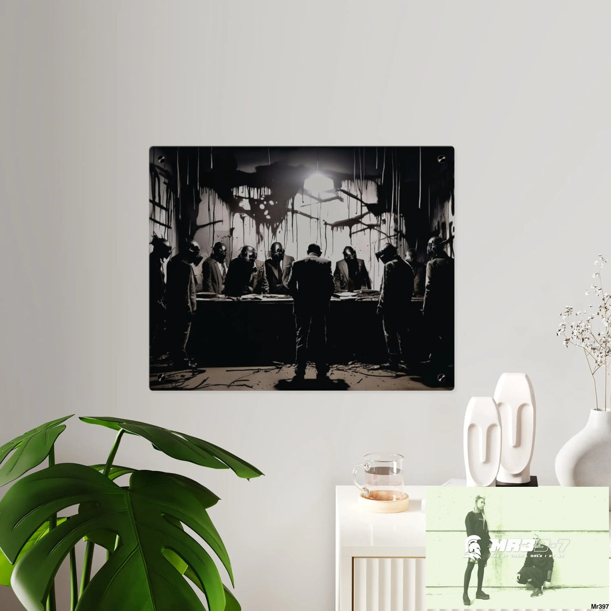 The Trap Death Flat no4 2628 days Covert Failures Ltd Edition no 22 Acrylic Wall Art Panels Home Decor