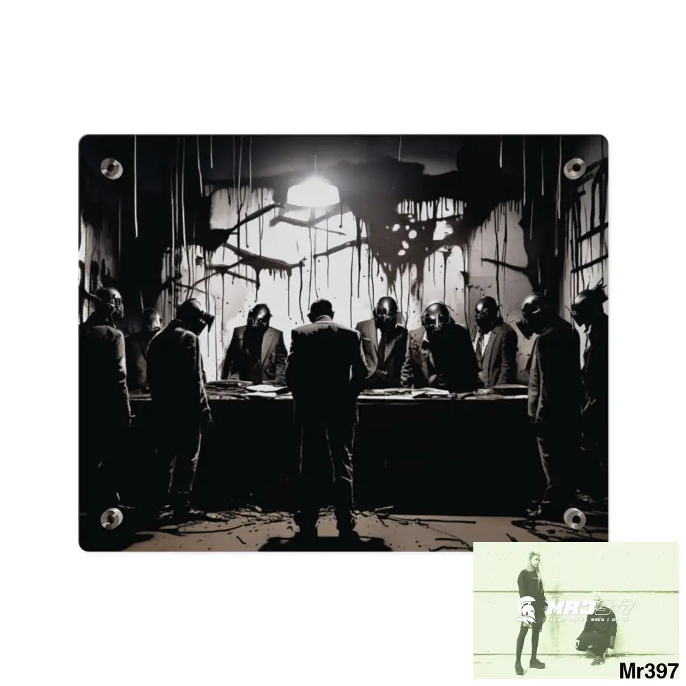 The Trap Death Flat no4 2628 days Covert Failures Ltd Edition no 22 Acrylic Wall Art Panels Home Decor