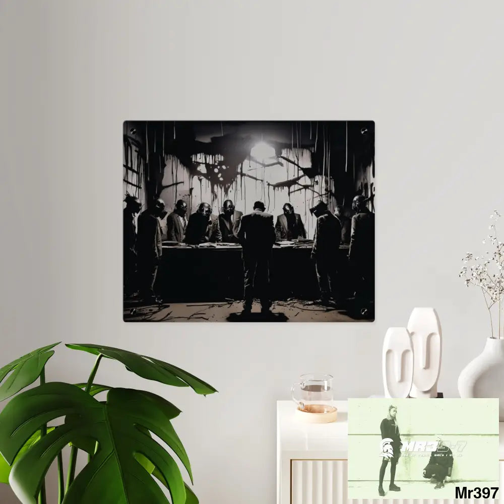 The Trap Death Flat no4 2628 days Covert Failures Ltd Edition no 22 Acrylic Wall Art Panels Home Decor