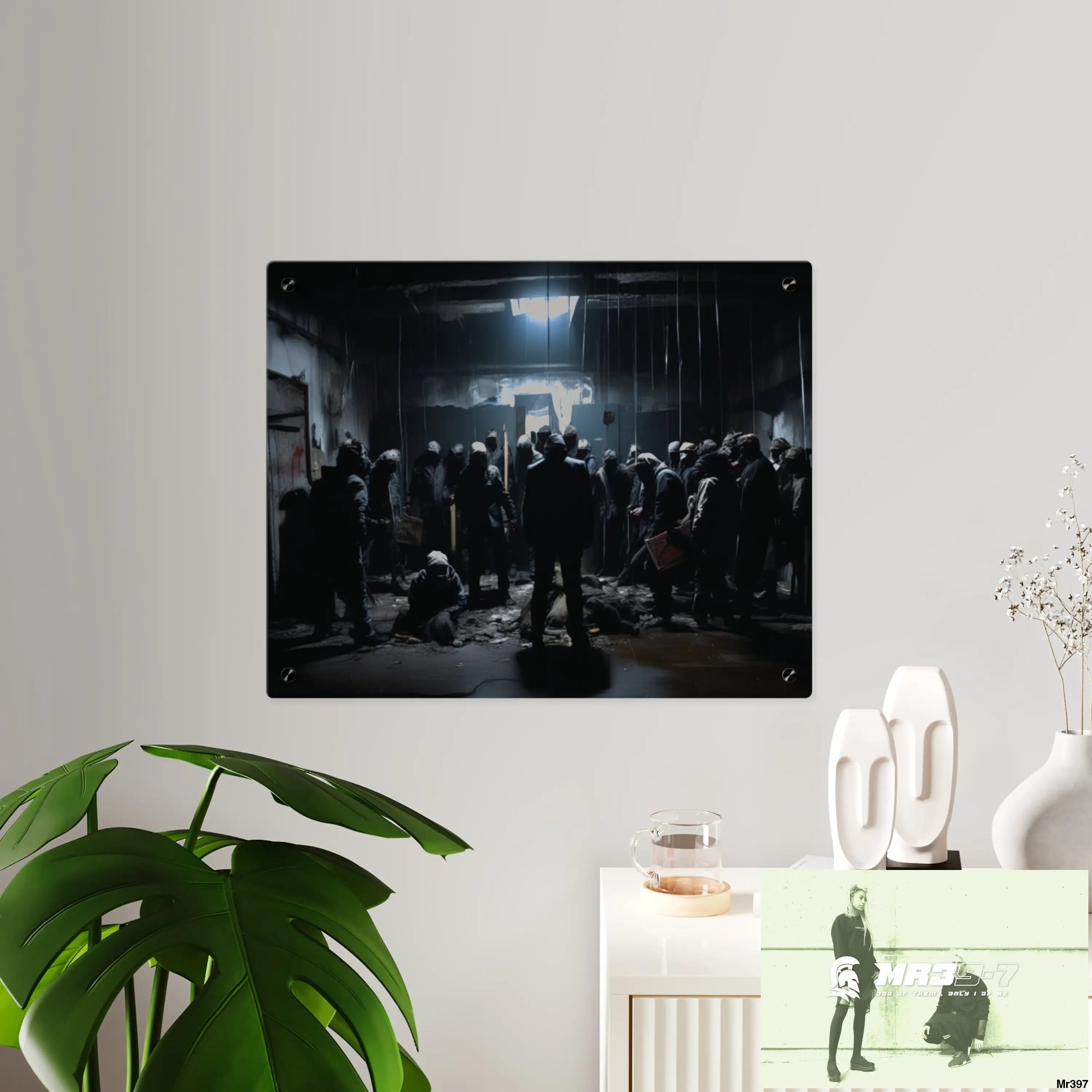 The Trap Death no 2 Flat 2628 days Covert Failures Ltd Edition no 22 Acrylic Wall Art Panels Home Decor