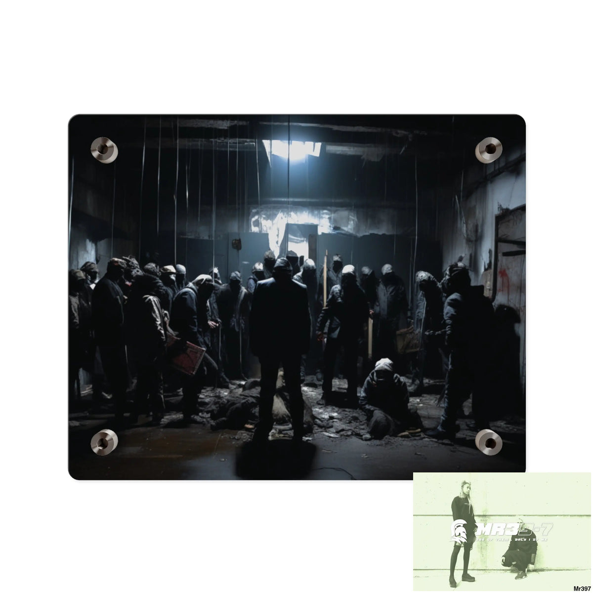 The Trap Death no 2 Flat 2628 days Covert Failures Ltd Edition no 22 Acrylic Wall Art Panels Home Decor