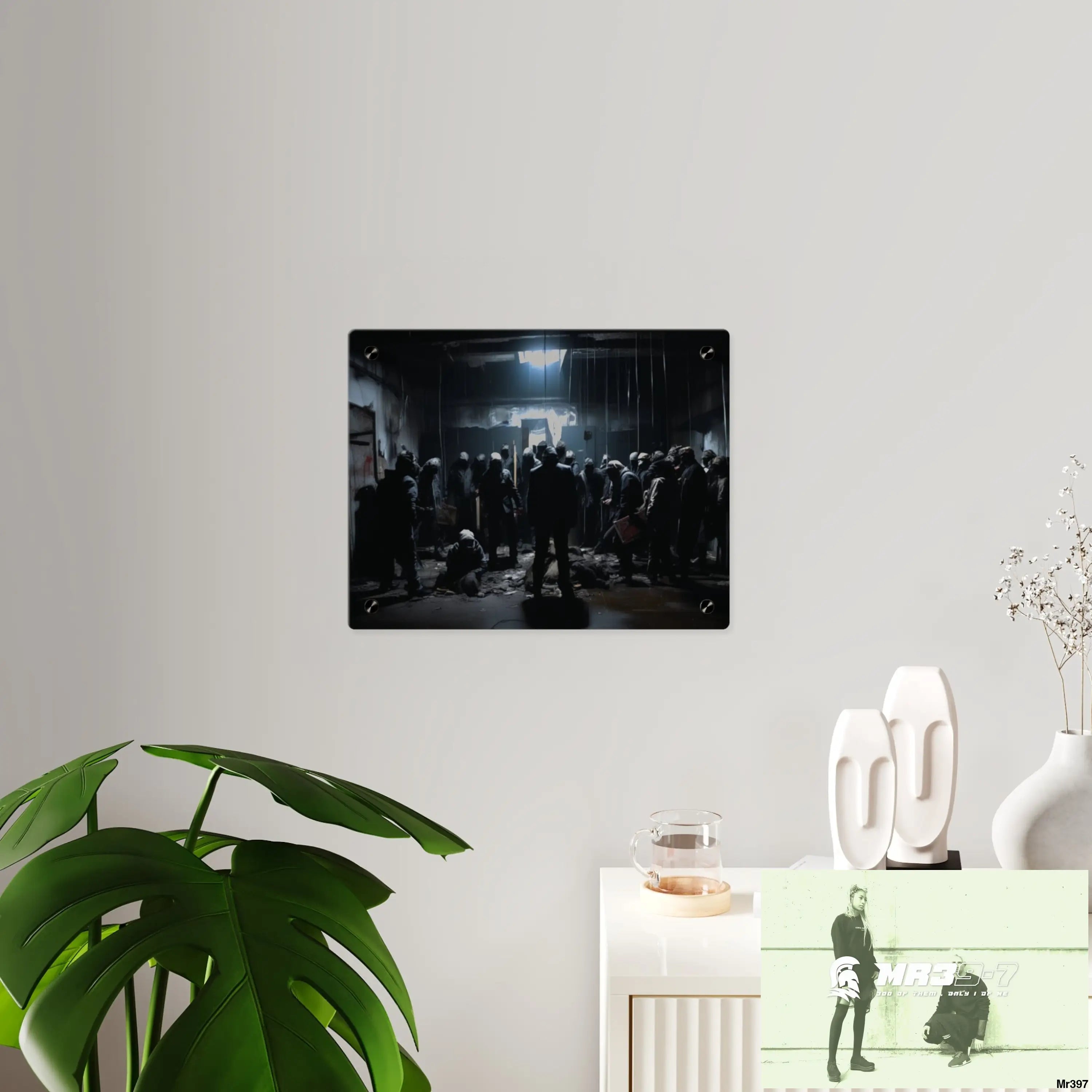 The Trap Death no 2 Flat 2628 days Covert Failures Ltd Edition no 22 Acrylic Wall Art Panels Home Decor