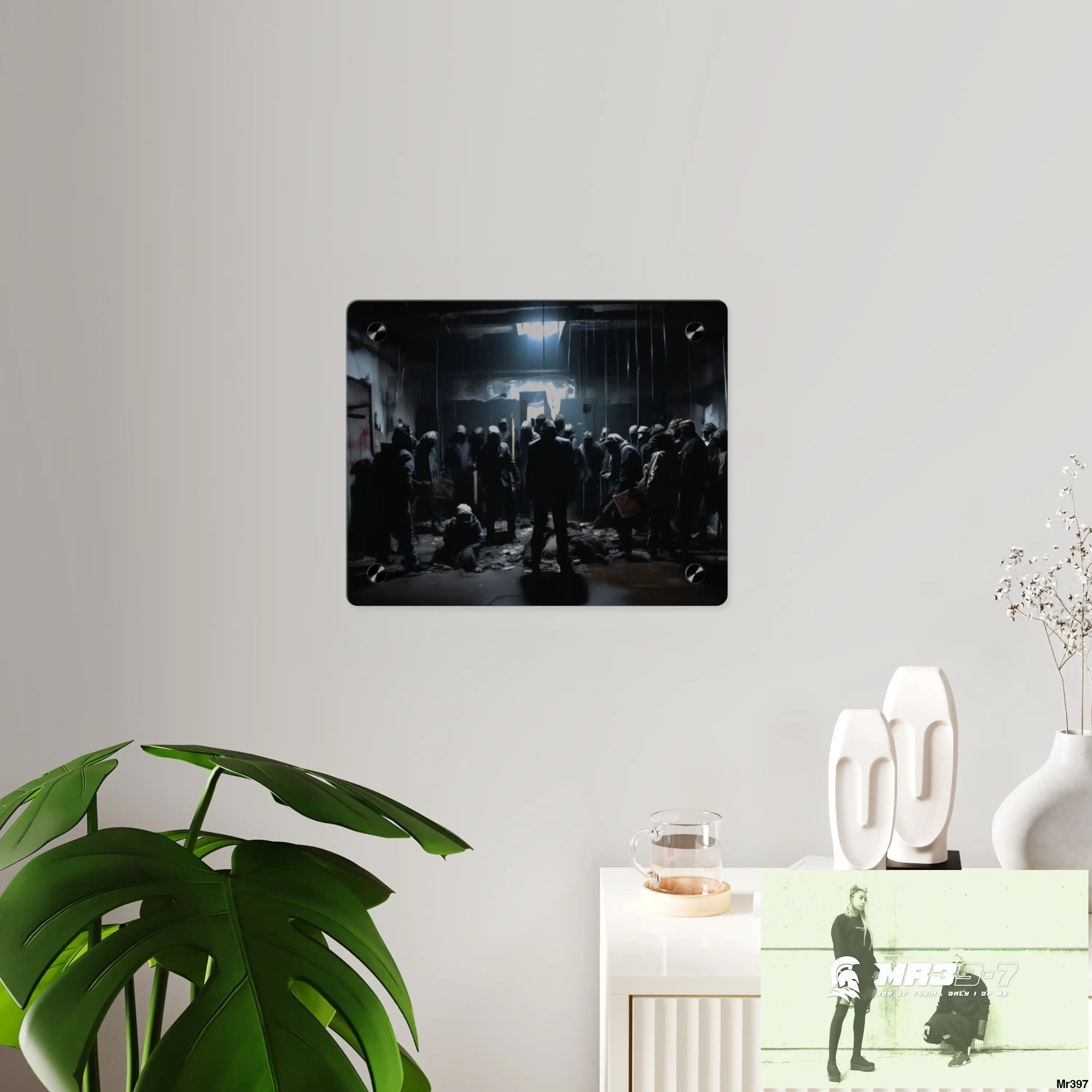 The Trap Death no 2 Flat 2628 days Covert Failures Ltd Edition no 22 Acrylic Wall Art Panels Home Decor