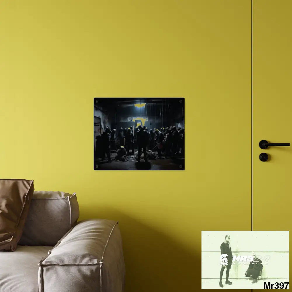 The Trap Death no 2 Flat 2628 days Covert Failures Ltd Edition no 22 Acrylic Wall Art Panels Home Decor