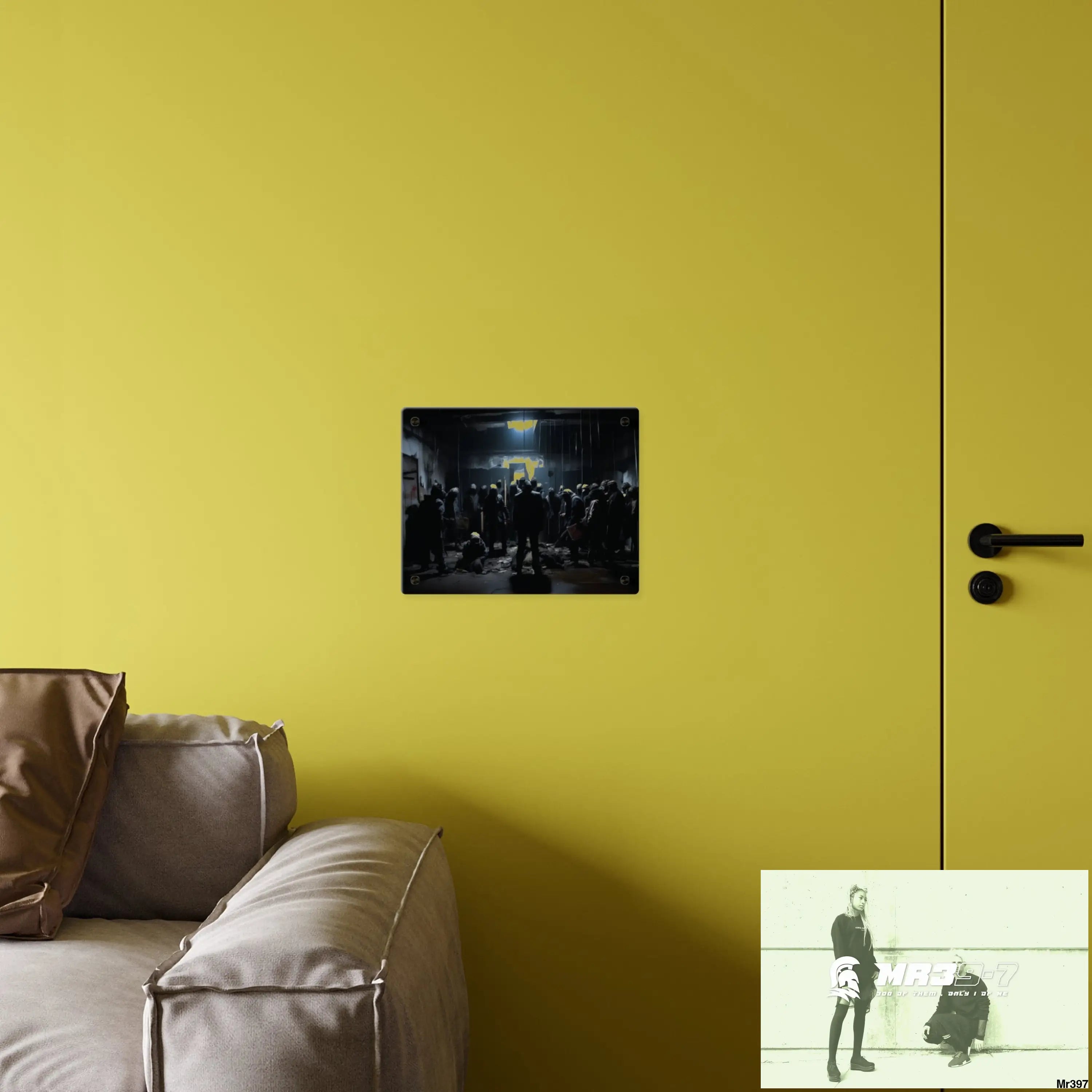 The Trap Death no 2 Flat 2628 days Covert Failures Ltd Edition no 22 Acrylic Wall Art Panels Home Decor