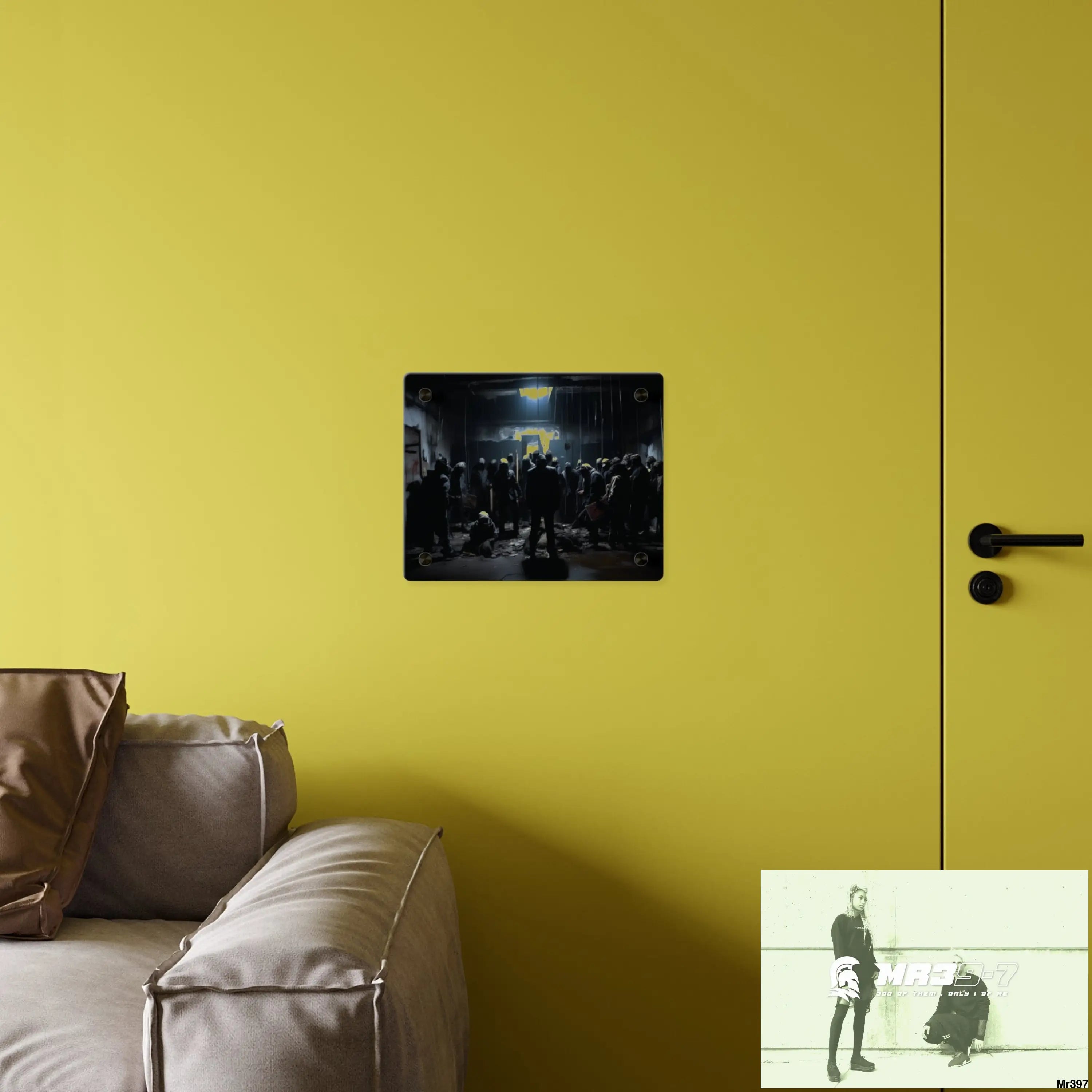 The Trap Death no 2 Flat 2628 days Covert Failures Ltd Edition no 22 Acrylic Wall Art Panels Home Decor