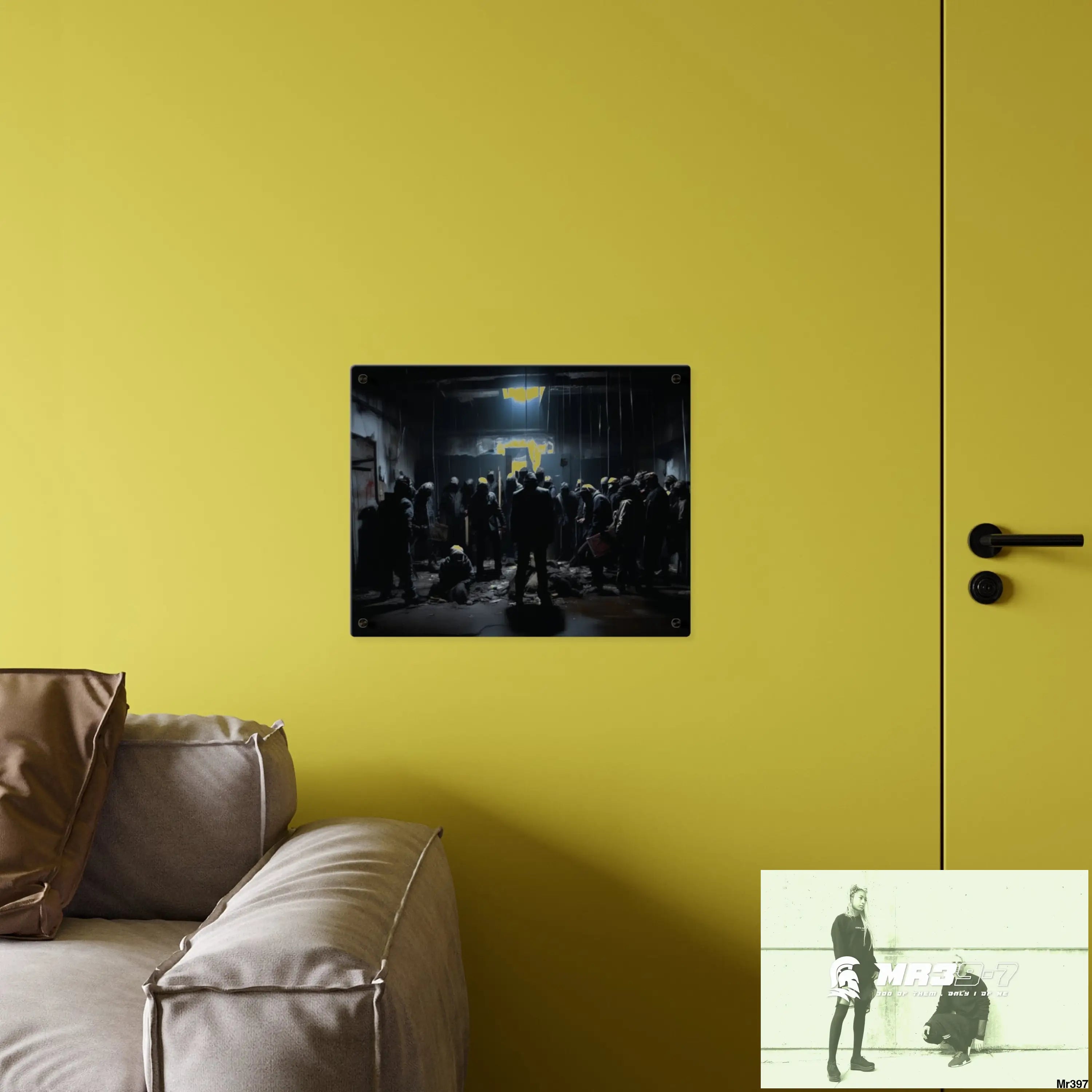 The Trap Death no 2 Flat 2628 days Covert Failures Ltd Edition no 22 Acrylic Wall Art Panels Home Decor
