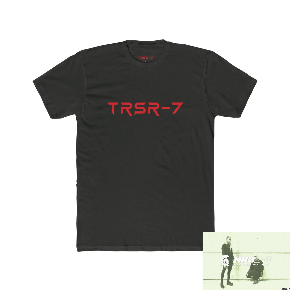 The TRSR-7 100 Principle Edition Men’s Cotton Crew Tee - Solid Heavy Metal / XS - T-Shirt