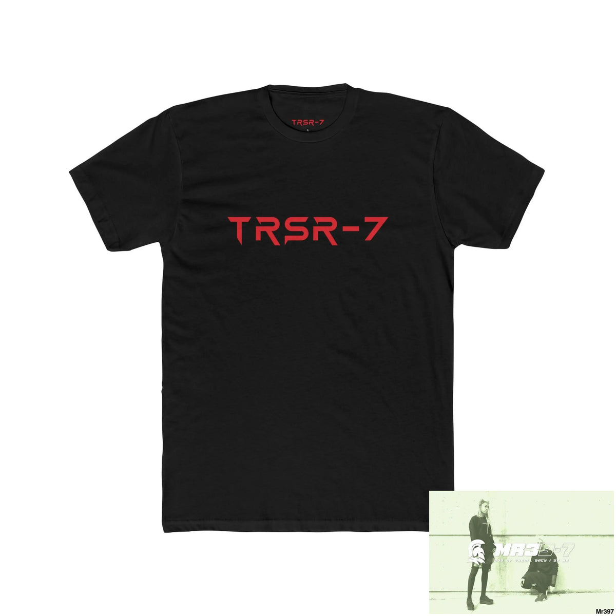 The TRSR-7 Choose Life Edition Men’s Cotton Crew Tee - Solid Black / XS - T-Shirt